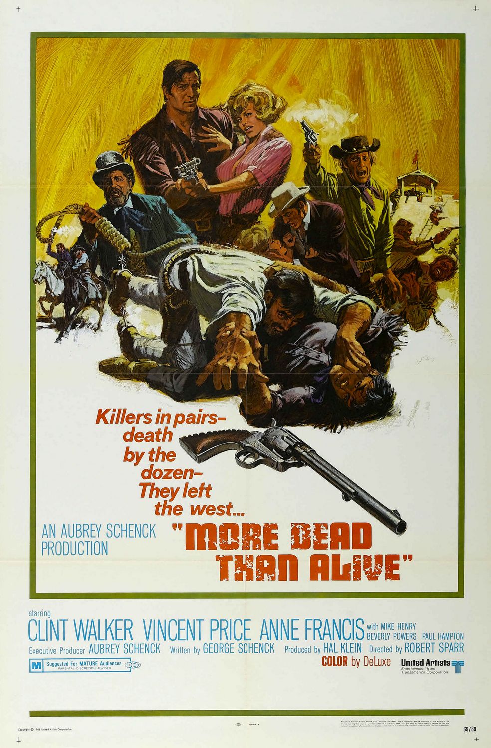 Постер - More Dead Than Alive: 984x1500 / 298 Кб