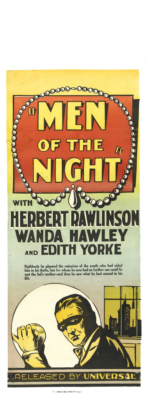 Постер - Men of the Night: 564x1500 / 160 Кб