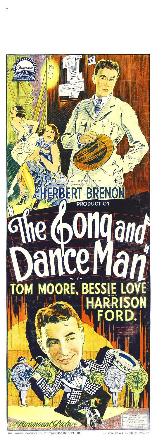 Постер - The Song and Dance Man: 537x1500 / 249 Кб