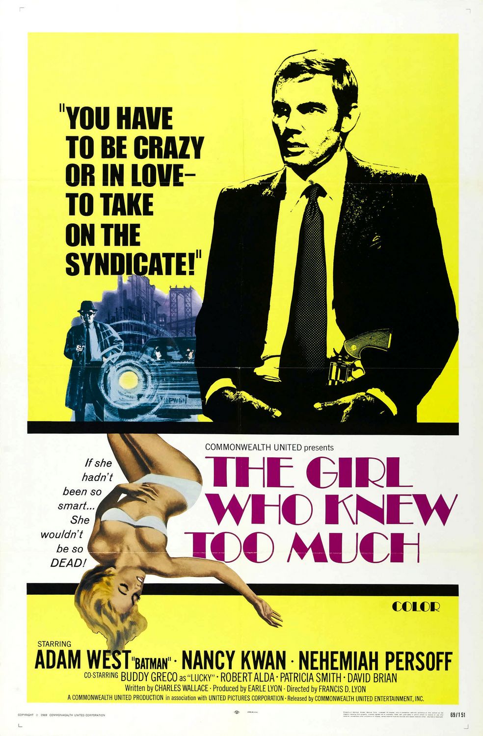 Постер - The Girl Who Knew Too Much: 984x1500 / 234 Кб