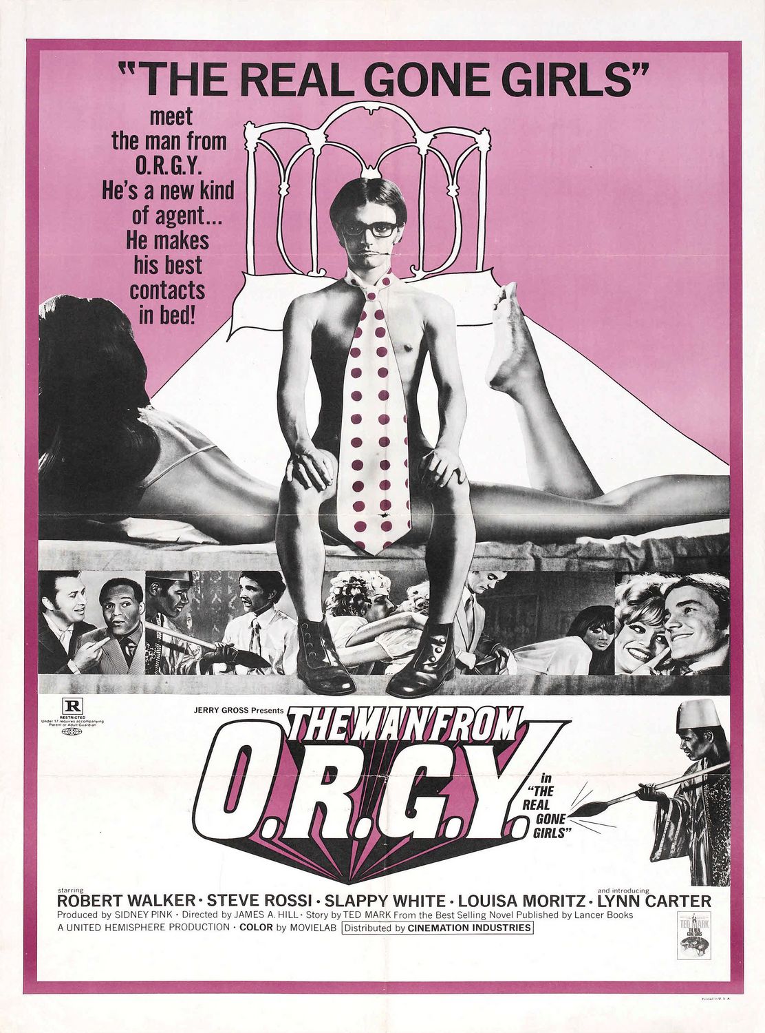 Постер - The Man from O.R.G.Y.: 1112x1500 / 301 Кб