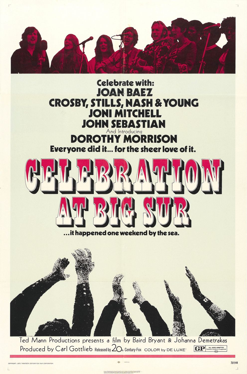 Постер - Celebration at Big Sur: 991x1500 / 240 Кб