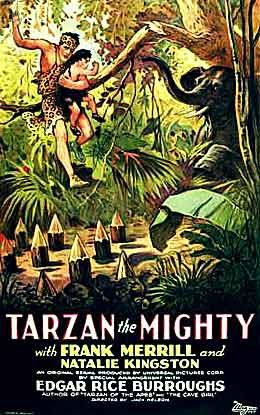 Постер - Tarzan the Mighty: 260x415 / 45 Кб
