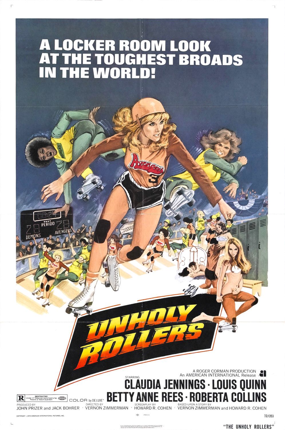 Постер - Unholy Rollers: 996x1500 / 312 Кб