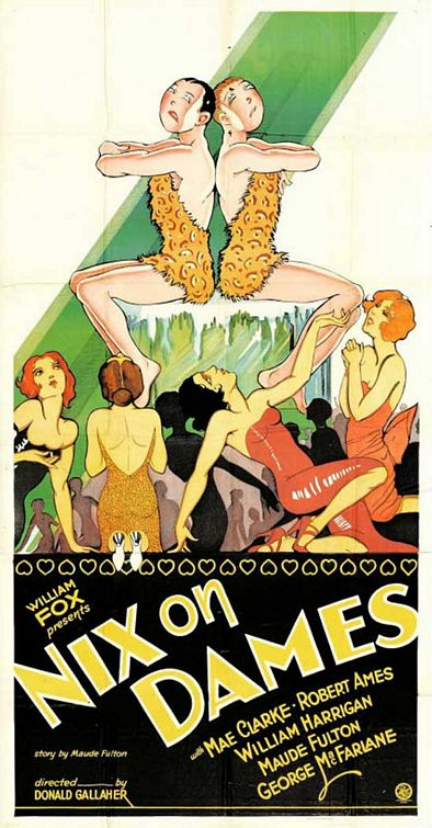 Постер - Nix on Dames: 394x755 / 78 Кб