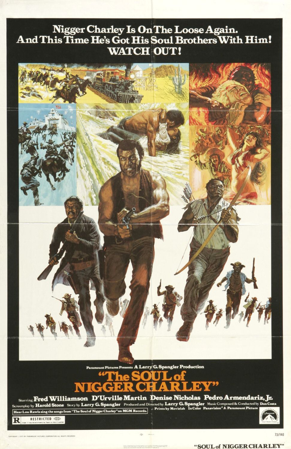 Постер - The Soul of Nigger Charley: 971x1500 / 276 Кб