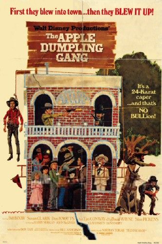 Постер - The Apple Dumpling Gang: 333x500 / 50 Кб