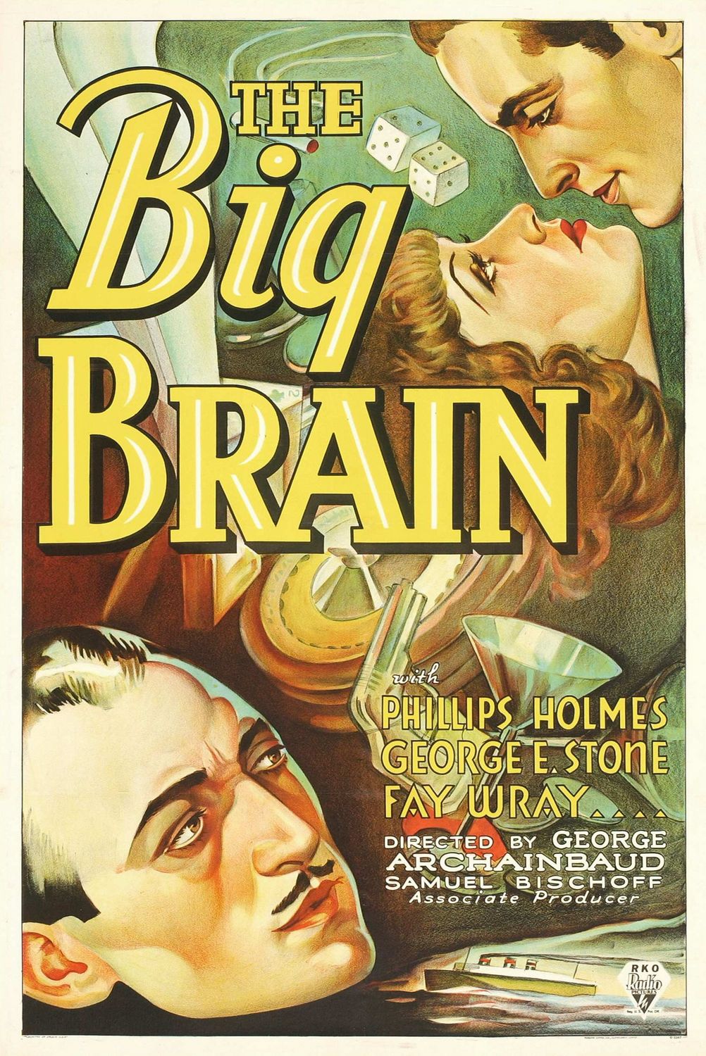 Постер - The Big Brain: 1002x1500 / 350 Кб