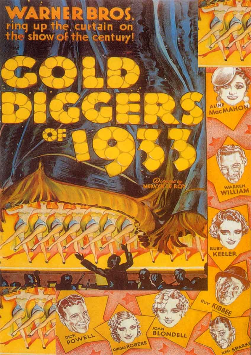 Постер - Золотоискатели 1933-го: 848x1200 / 154 Кб