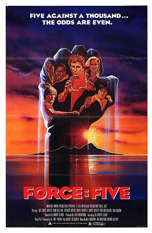 Постер - Force: Five: 494x755 / 87 Кб
