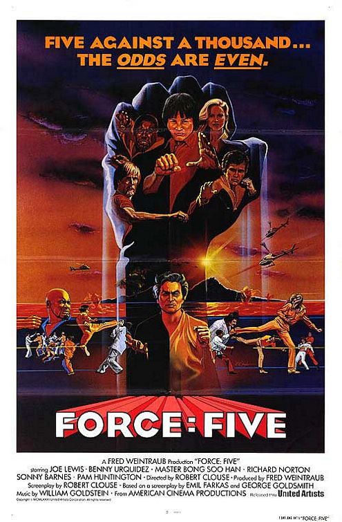 Постер - Force: Five: 495x755 / 98 Кб