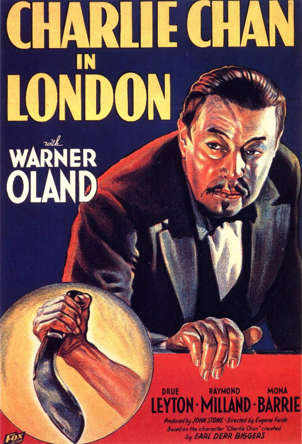 Постер - Charlie Chan in London: 1021x1500 / 367 Кб
