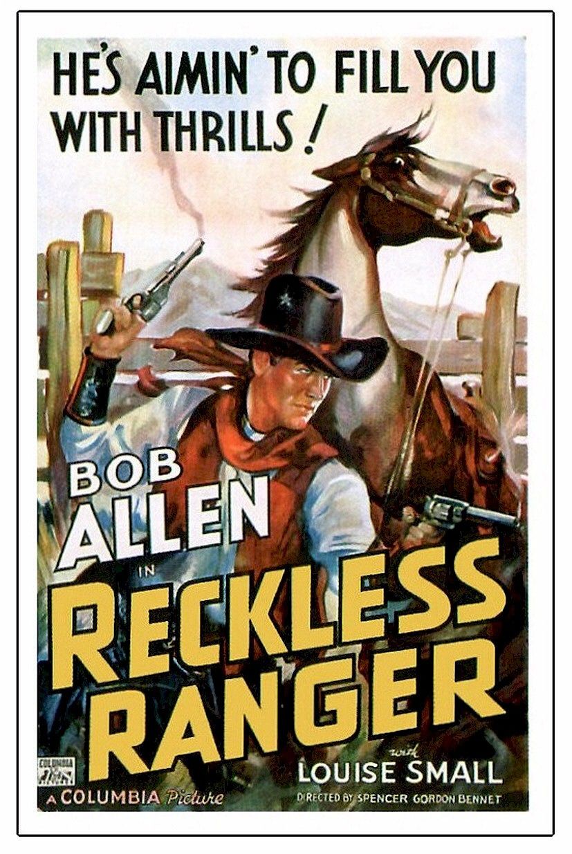 Постер - Reckless Ranger: 827x1235 / 221 Кб
