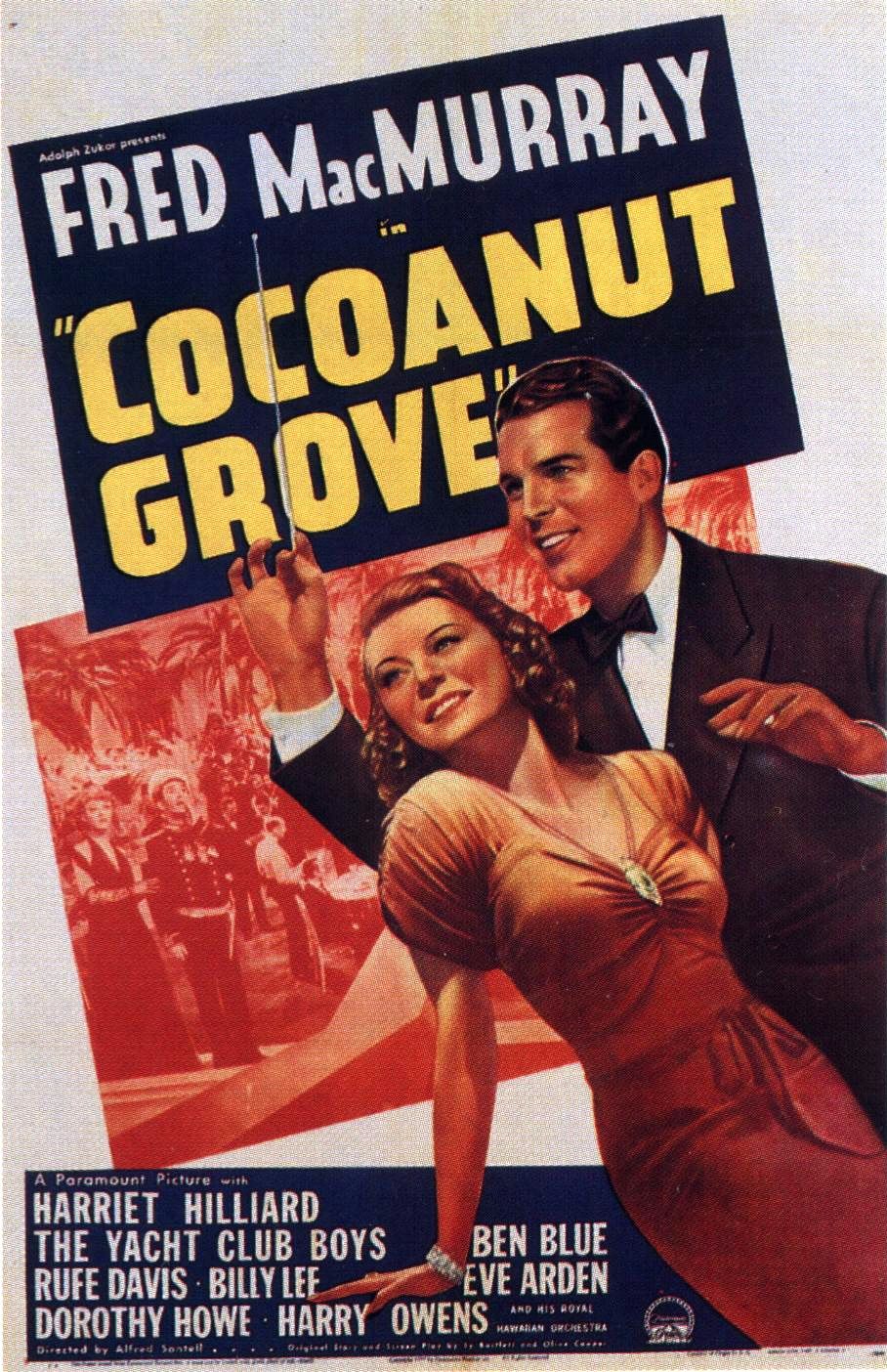 Постер - Cocoanut Grove: 908x1404 / 345 Кб
