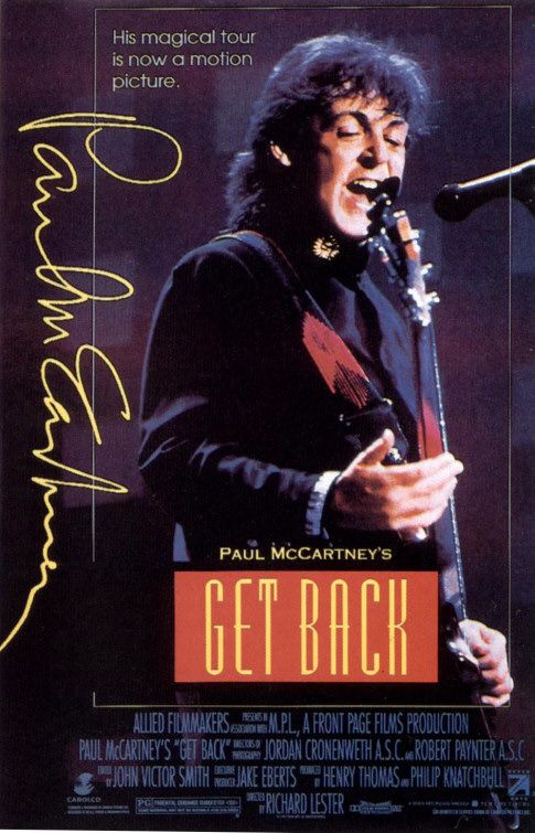 Постер - Get Back: 485x755 / 79 Кб