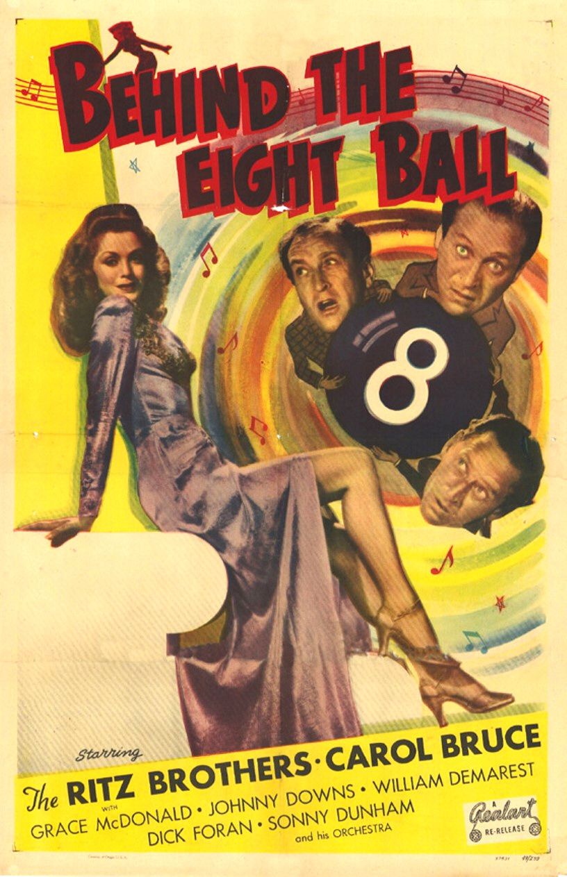 Постер - Behind the Eight Ball: 816x1263 / 173 Кб
