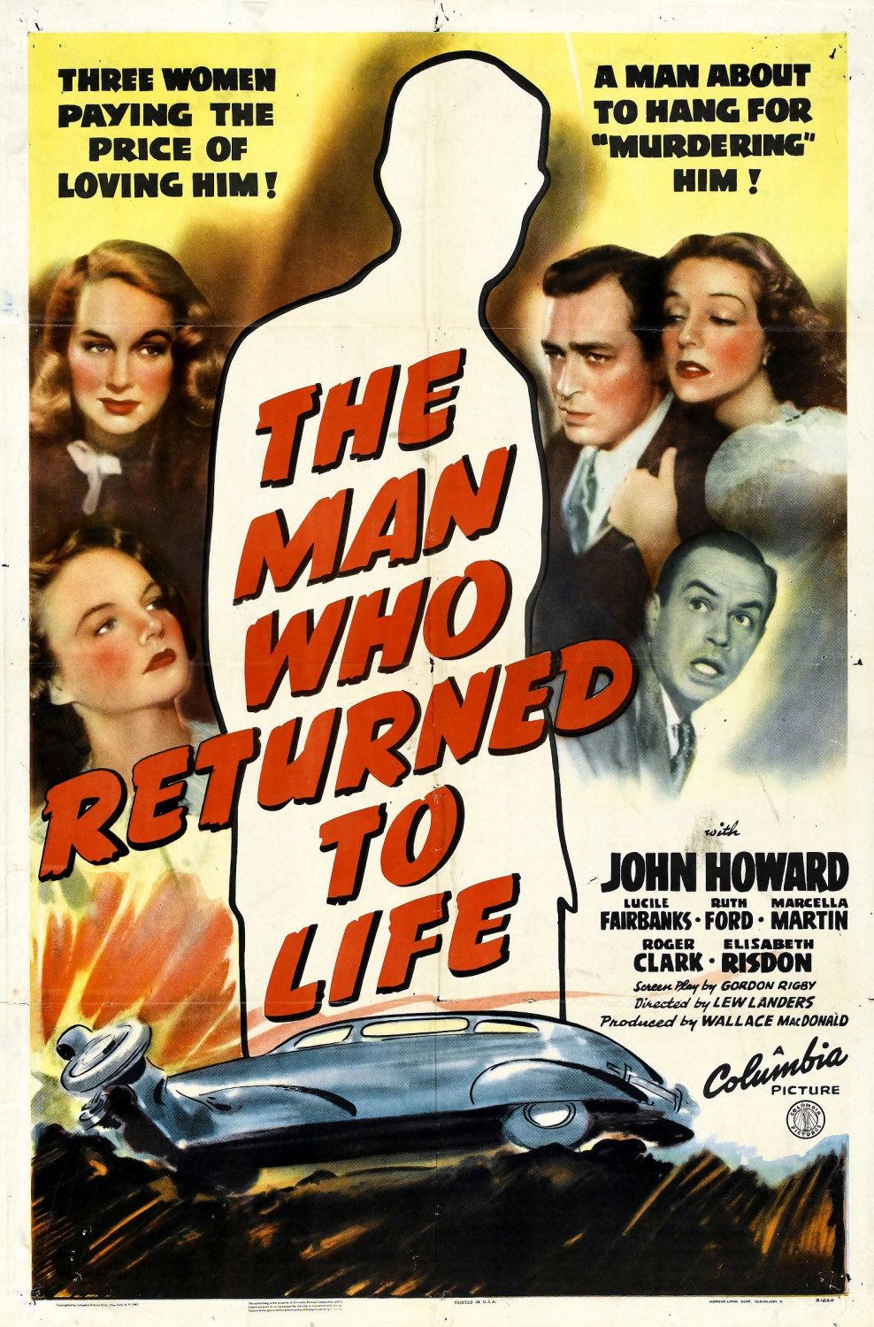 Постер - The Man Who Returned to Life: 988x1500 / 343 Кб
