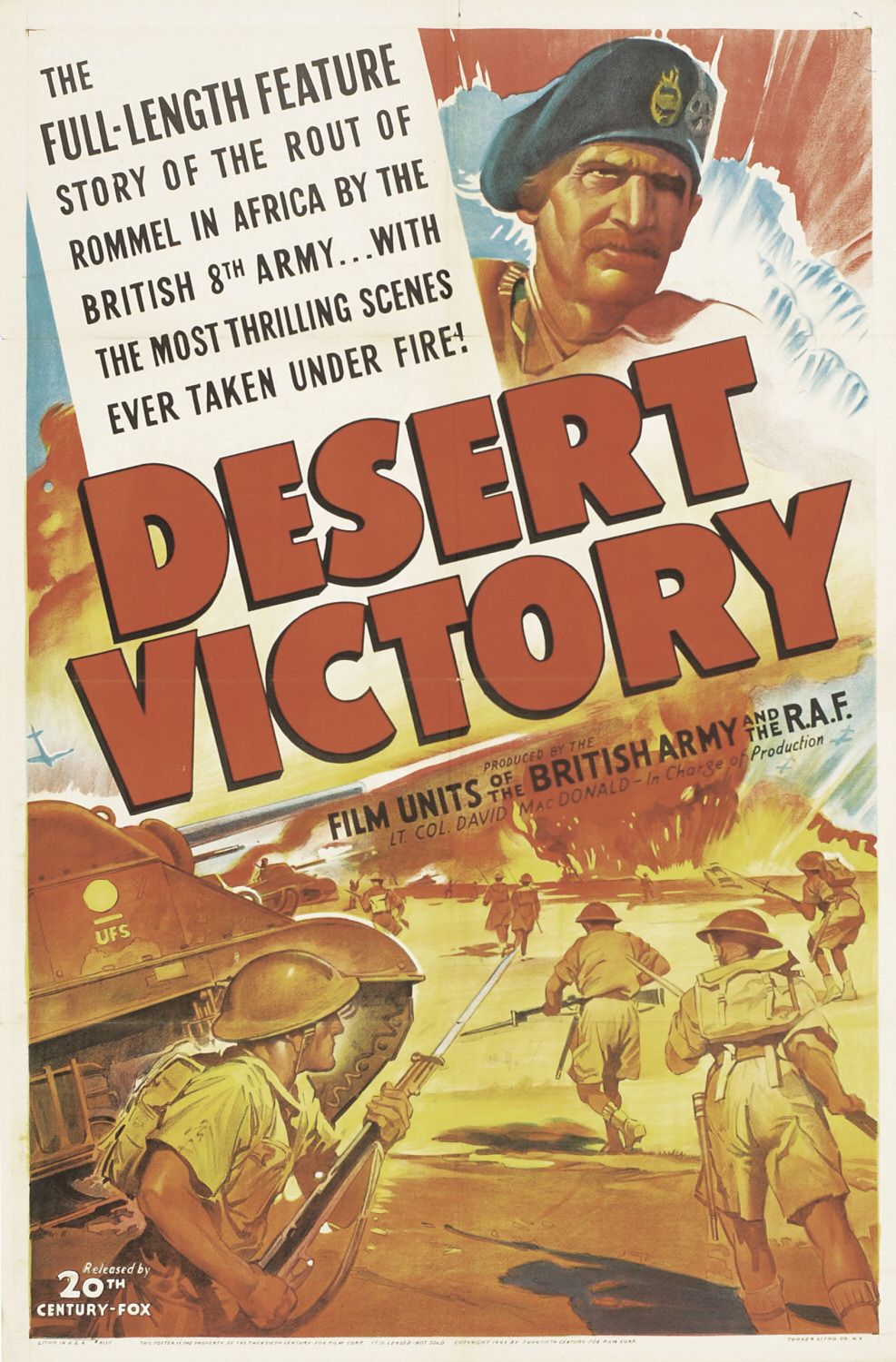 Постер - Desert Victory: 987x1500 / 276 Кб