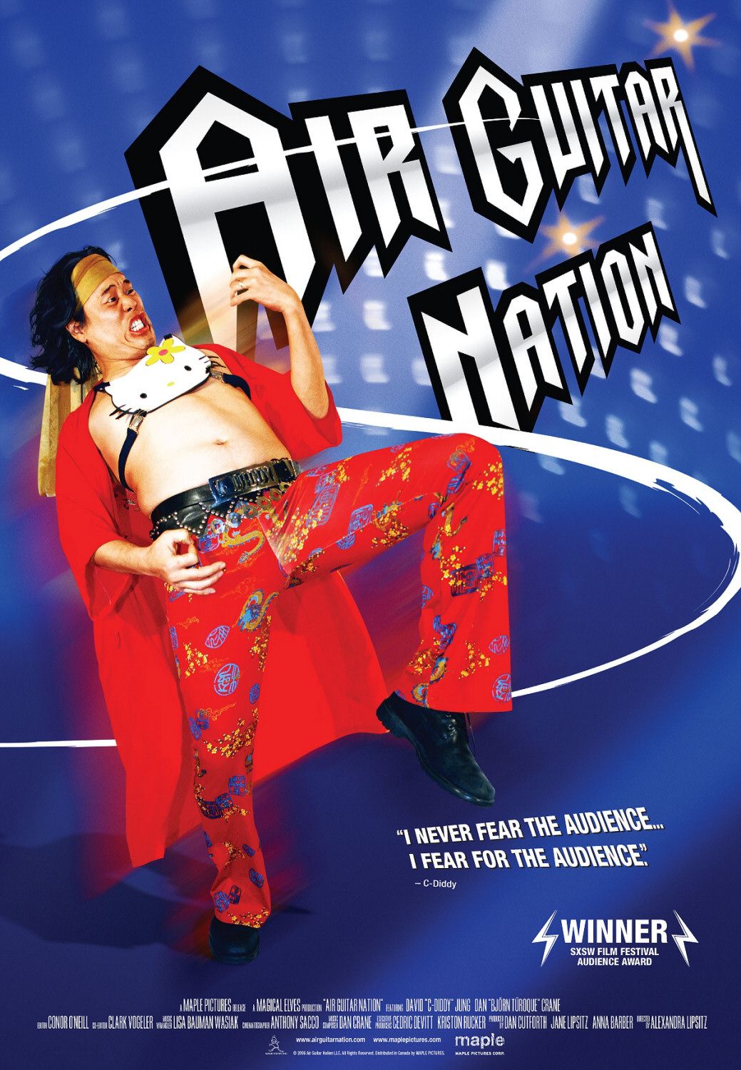 Постер - Air Guitar Nation: 1039x1500 / 256 Кб