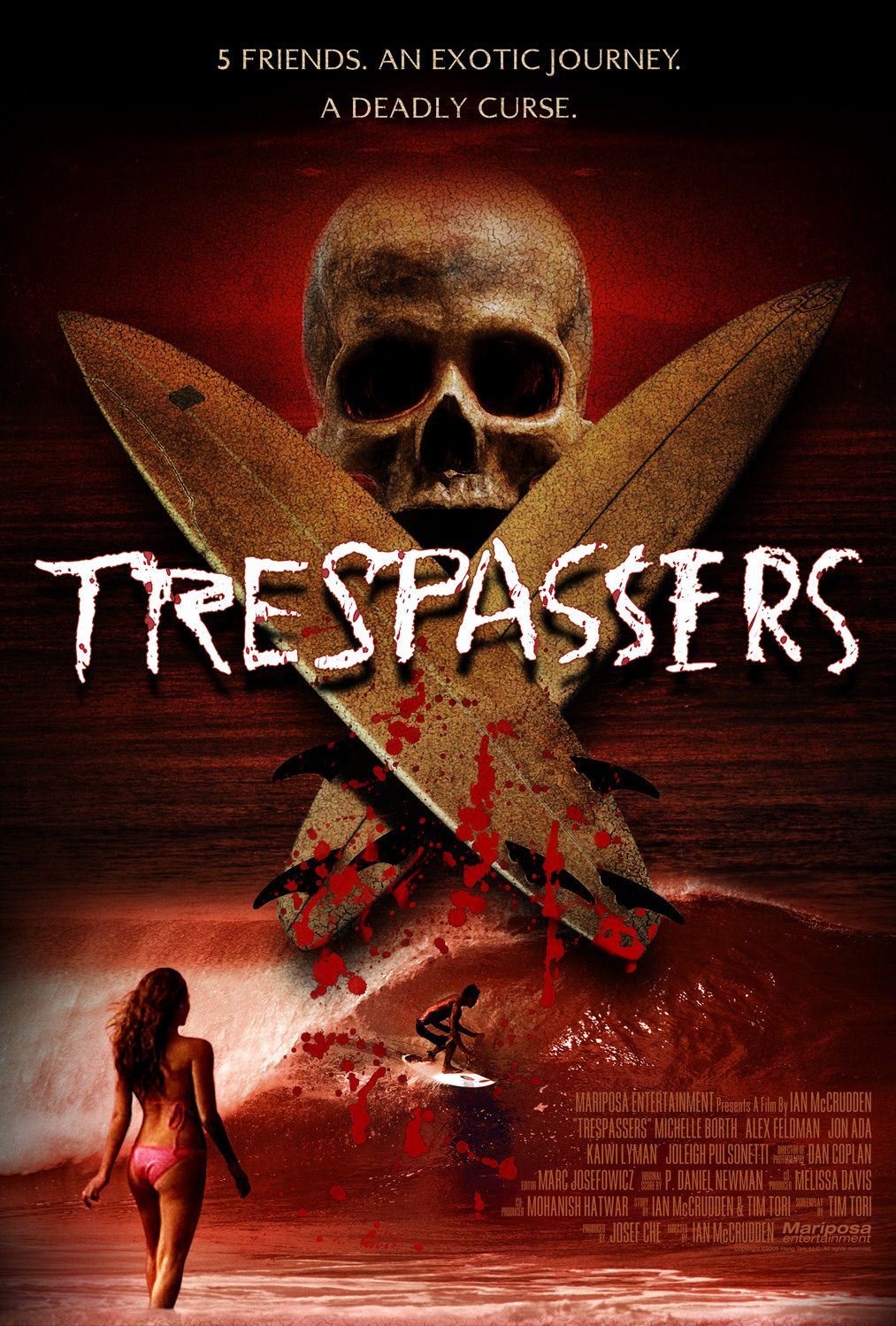 Постер - Trespassers: 1013x1499 / 335 Кб