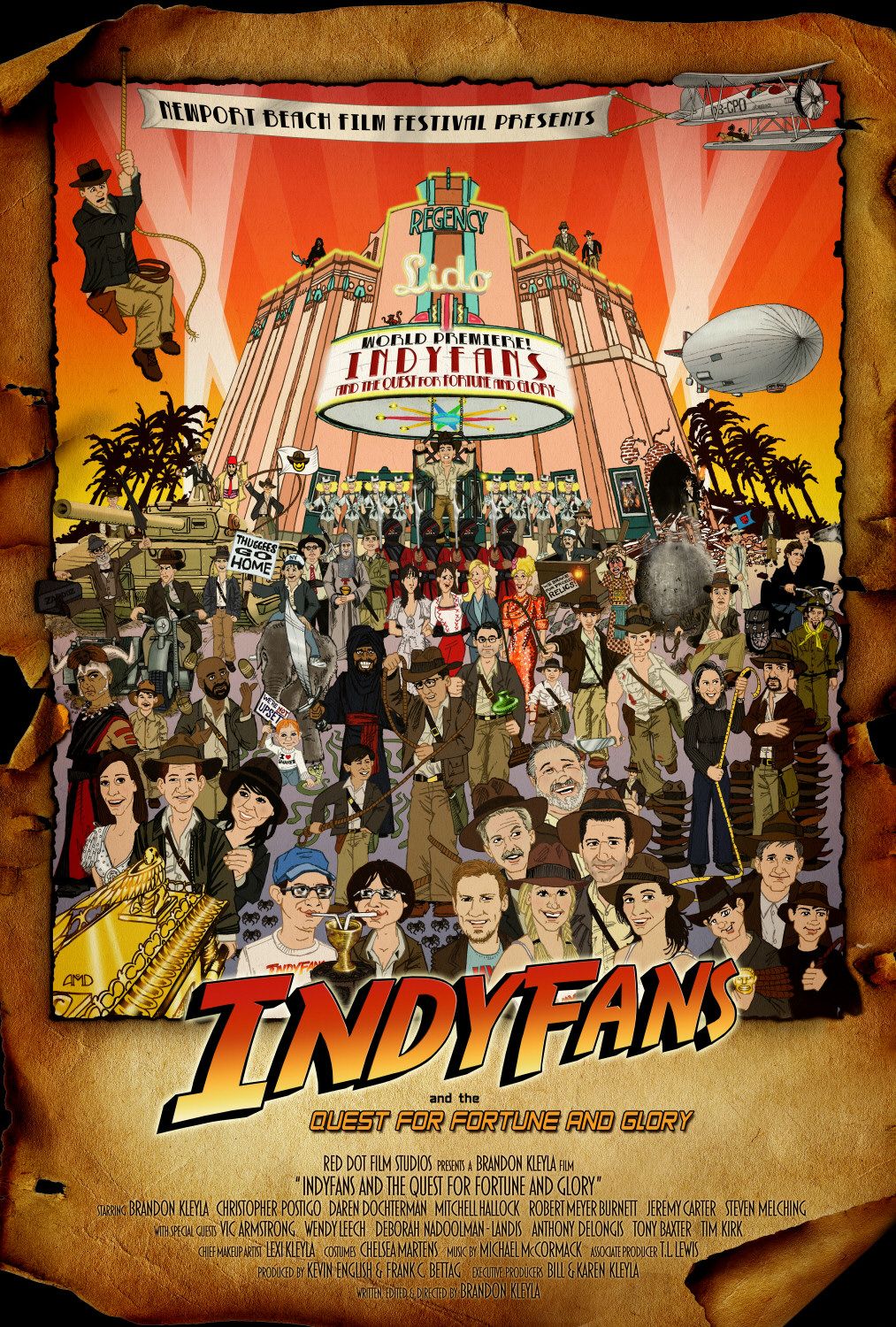 Постер - Indyfans and the Quest for Fortune and Glory: 1013x1500 / 542 Кб