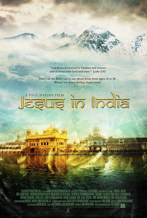 Постер - Jesus in India: 510x755 / 120 Кб