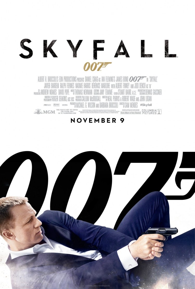Постер - 007: Координаты «Скайфолл»: 750x1111 / 123.4 Кб