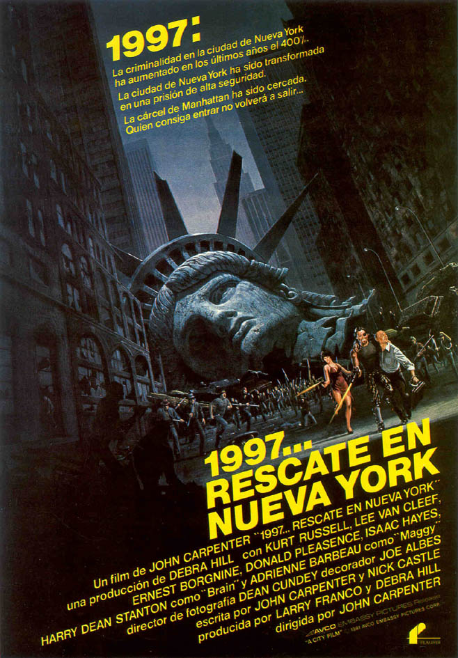 Постер - Побег из Нью-Йорка: 658x945 / 179.46 Кб